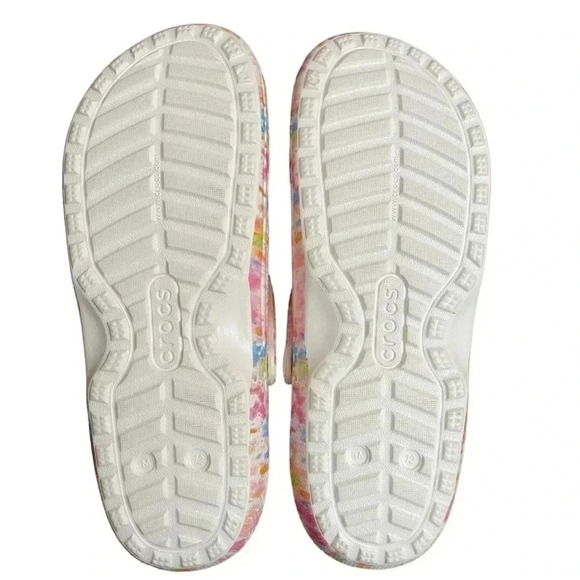 Crocs Classic Fleeced Lined Tie Dye Slip On Clogs Men’s size 12 main image 4